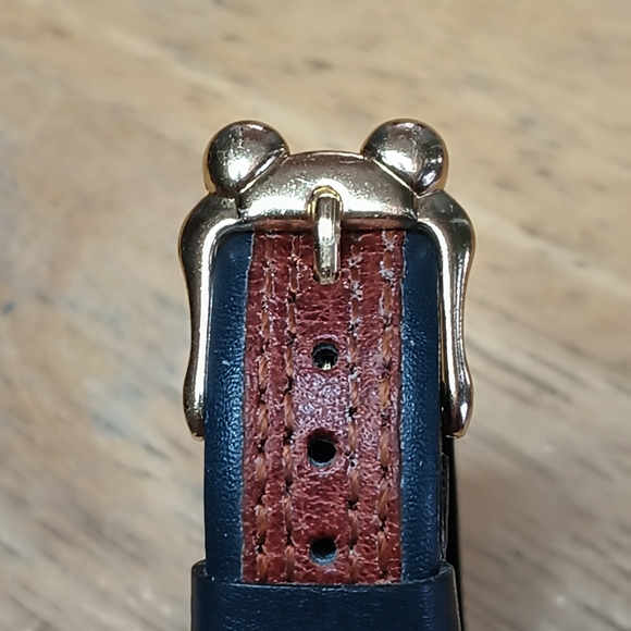 X Lorus Musical Mickey Mouse Silver case gold tone lugs and crown 3 hand - Picture 8 of 11